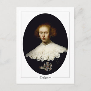 Rembrandt van Rijn #252 - Fine Art Postcard