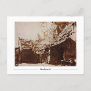 Rembrandt van Rijn #464 - Fine Art Postcard
