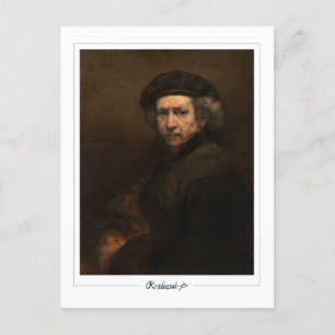 Rembrandt van Rijn #543 - Fine Art Postcard
