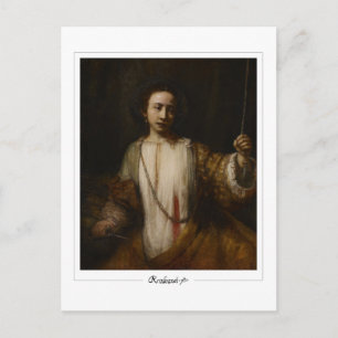 Rembrandt van Rijn #563 - Fine Art Postcard