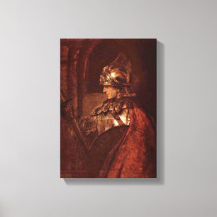 Rembrandt van Rijn - Alexander the Great Canvas Print