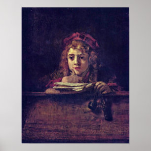 Rembrandt van Rijn - Portrait of Titus Poster