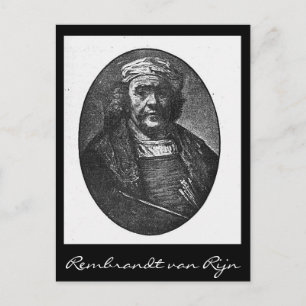Rembrandt van Rijn Postcard