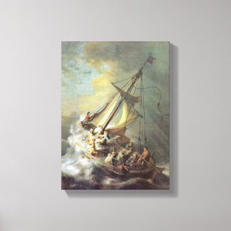 Rembrandt van Rijn - Storm on the Sea of Galilee Canvas Print