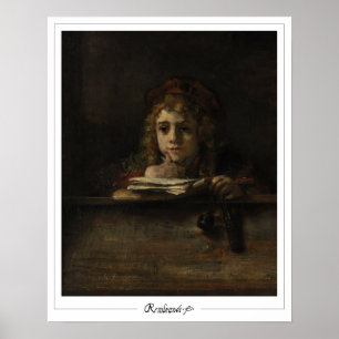 Rembrandt van Rijn Zedign Art Poster #12