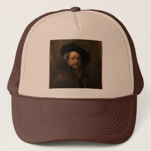 Rembrandt van Rijn's Self Portrait Fine Art Trucker Hat
