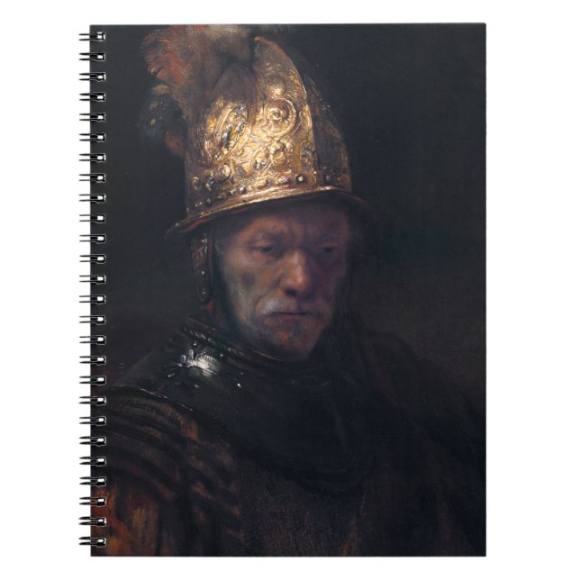 Rembrandt's Man in a Golden helmet Notebook (Front)