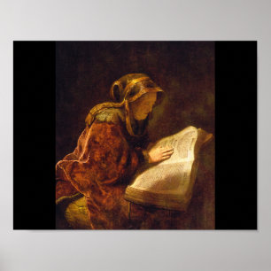 Rembrandt's Mother', Rembrandt_Dutch Masters Poster