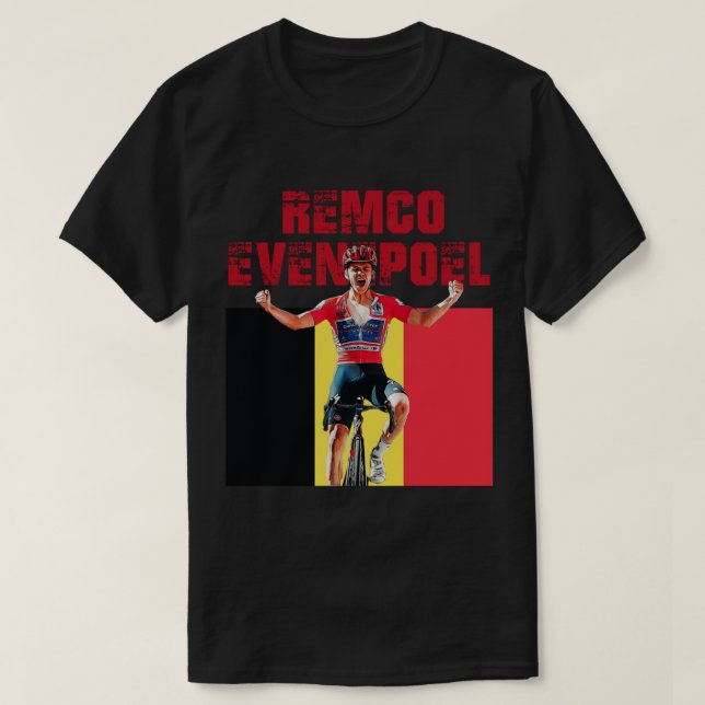 Remco Evenepoel Artwork   T-Shirt (Design Front)