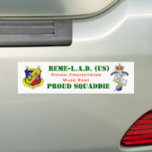 REME LAD Motor Vehicle Identification Bumper Sticker | Zazzle