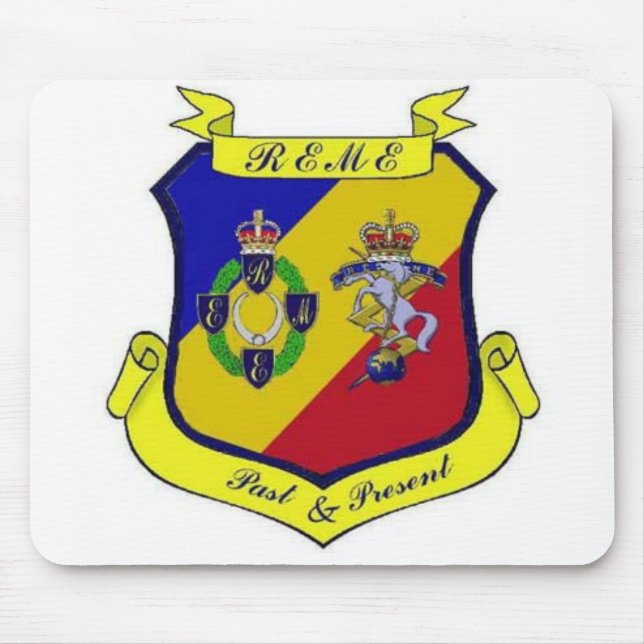 REME Past & Present Mouse Mat (Front)