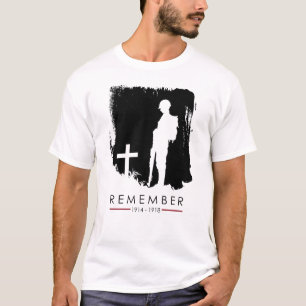 Remember 1914 - 1918 WW1 Veteran T-Shirt