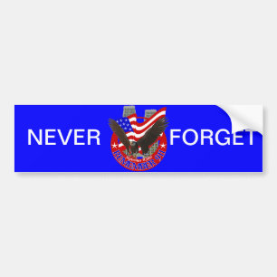 Remember 911 bumper sticker
