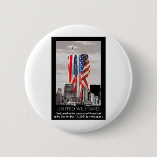 Remember 9/11 6 cm round badge