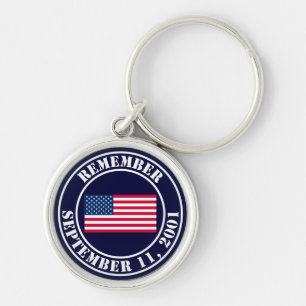 Remember 9/11 key ring