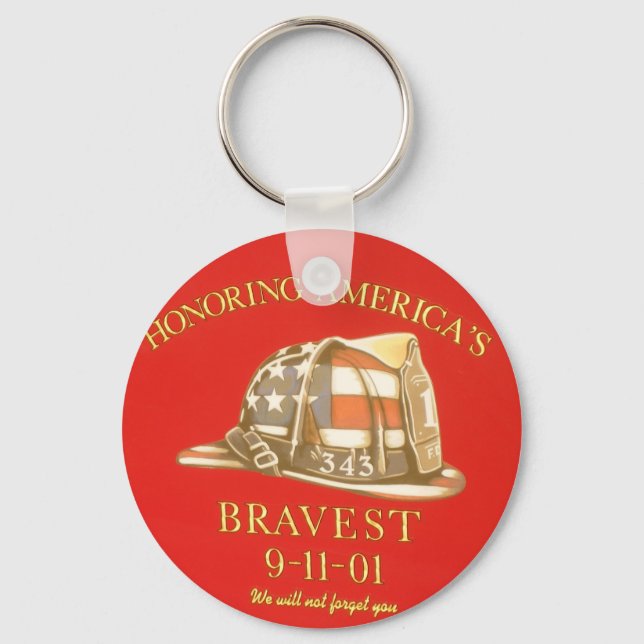 Remember 9-11 key ring (Front)