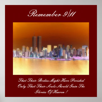 remember 9/11 poster
