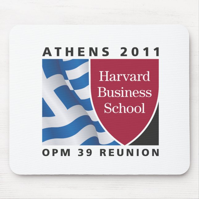 Remember Athens when you do internet banking Mouse Mat (Front)