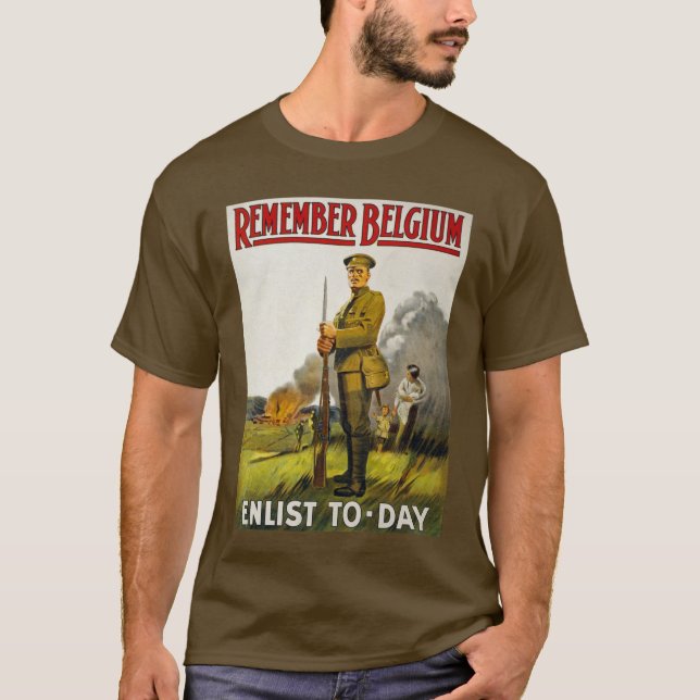 Remember Belgium T-Shirt (Front)