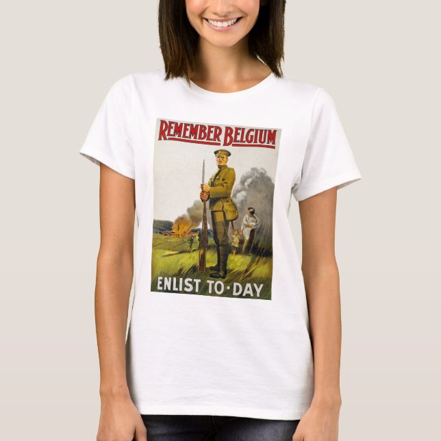 Remember Belgium T-Shirt (Front)