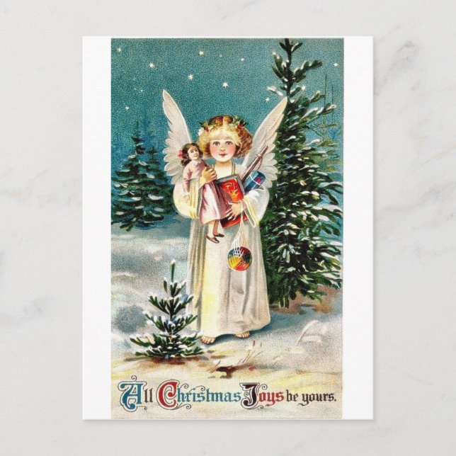 Remember Christmas Holiday Postcard (Front)