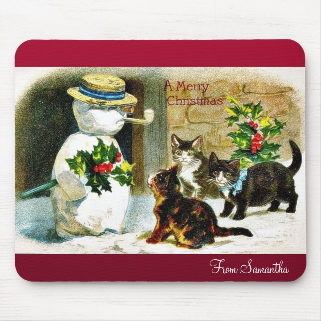Remember Christmas Mouse Mat (Front)