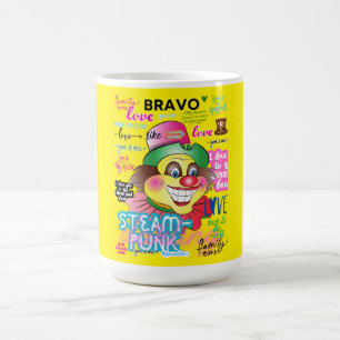 REMEMBER CLOWNS COFFEE MUG