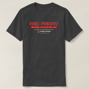 Remember Everyone Deployed RED Friday CCT T-Shirt