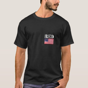 Remember Everyone Deployed Red Friday US Military T-Shirt