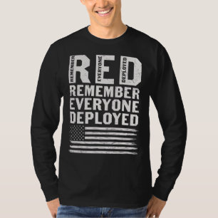 Remember Everyone Deployed Veteran Soldier T-Shirt