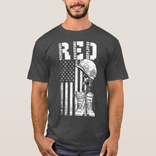 Remember Everyone Veteran Deployed RED Friday (59) T-Shirt
