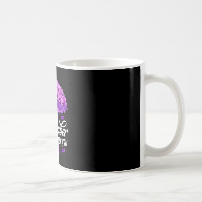 Remember for alzheimer's awareness support squad coffee mug (Right)