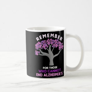 Remember For Those Alzheimers Brain Awareness Coffee Mug