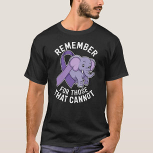 Remember For Those That Cannot Alzheimer's T-Shirt