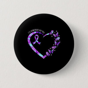 Remember For You Alzheimerheimer's Awareness Purpl 6 Cm Round Badge