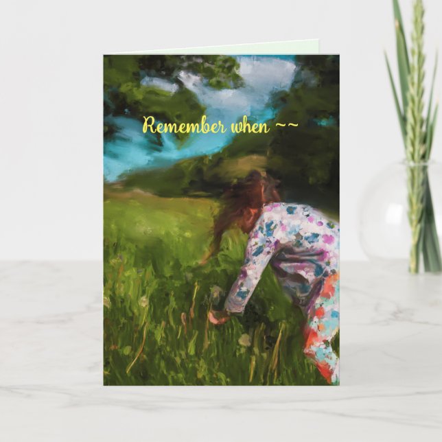 REMEMBER FRIENDSHIP CARD (Front)