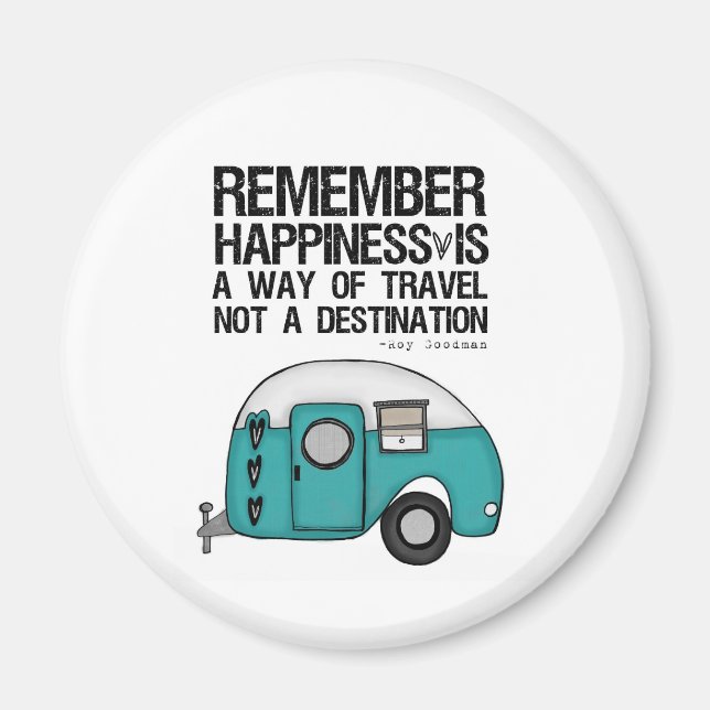 remember happiness magnet (Front)