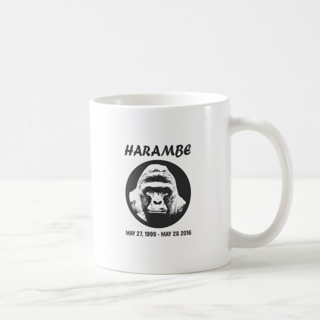 Remember Harambe Coffee Mug (Right)