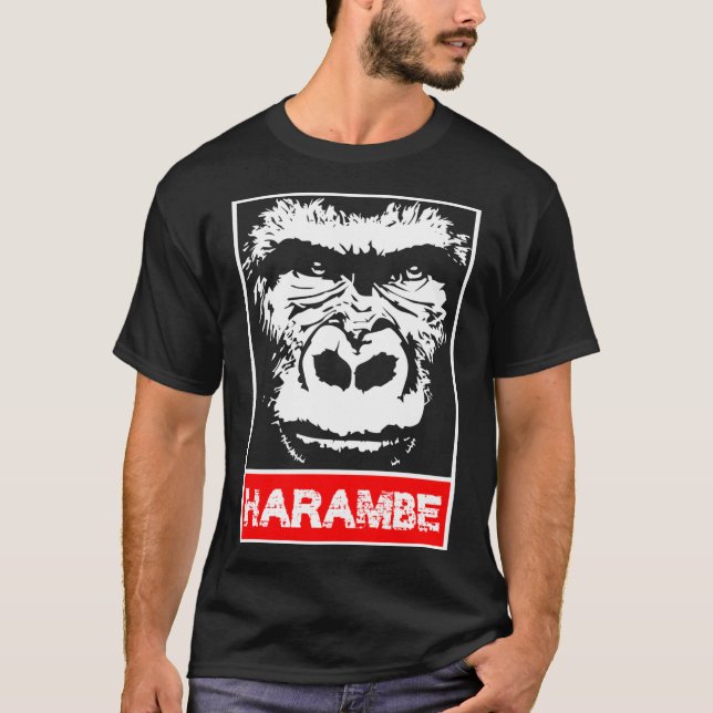 Remember Harambe Essential  T-Shirt (Front)