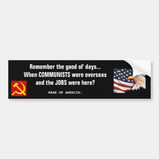 Remember Jobs? (black) Bumper Sticker