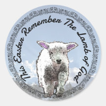 Remember Lamb of God Easter Digital Art on Sky
