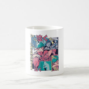 REMEMBER LOVE ANIME VAPORWAVE COFFEE MUG