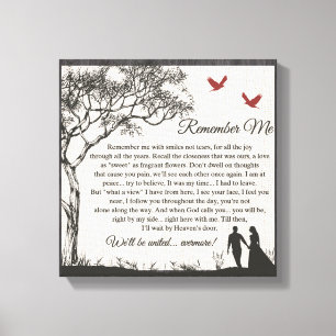 Remember Me Canvas Print