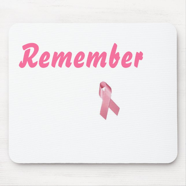 Remember Mouse Mat (Front)