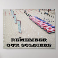 REMEMBER OUR SOLDIERS print
