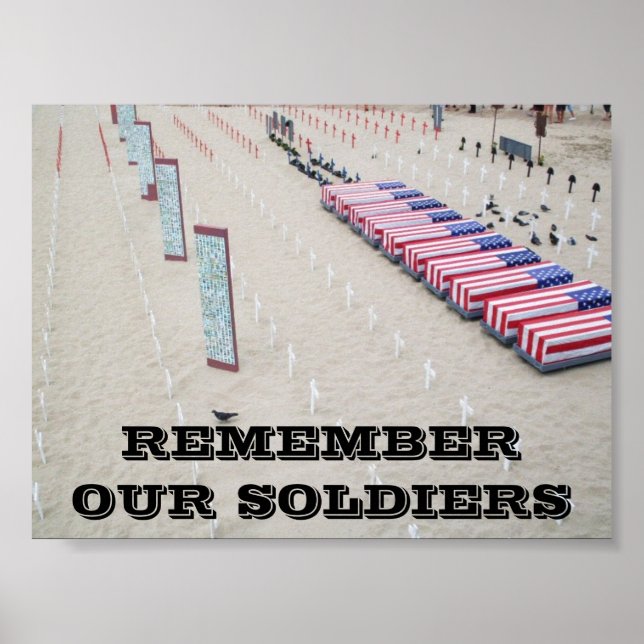 REMEMBER OUR SOLDIERS print (Front)