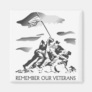 Remember Our Veterans Magnet