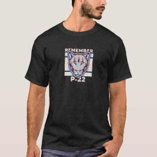 Remember P 22 Los Angeles LA Mountain Lion P22  5 T-Shirt