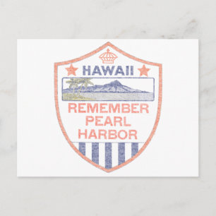 Remember Pearl Harbour Postcard