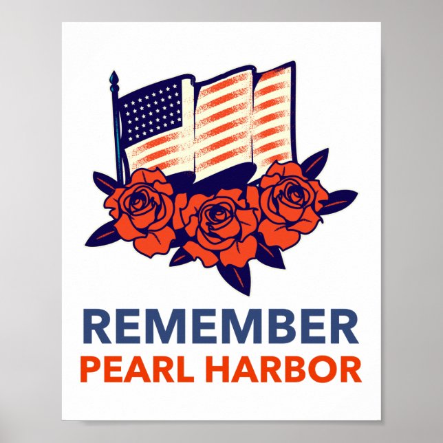  Remember Pearl Harbour Poster (Front)
